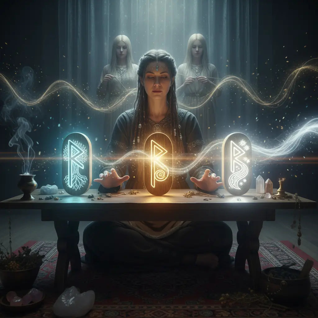 Three Rune Spread Past Present Future