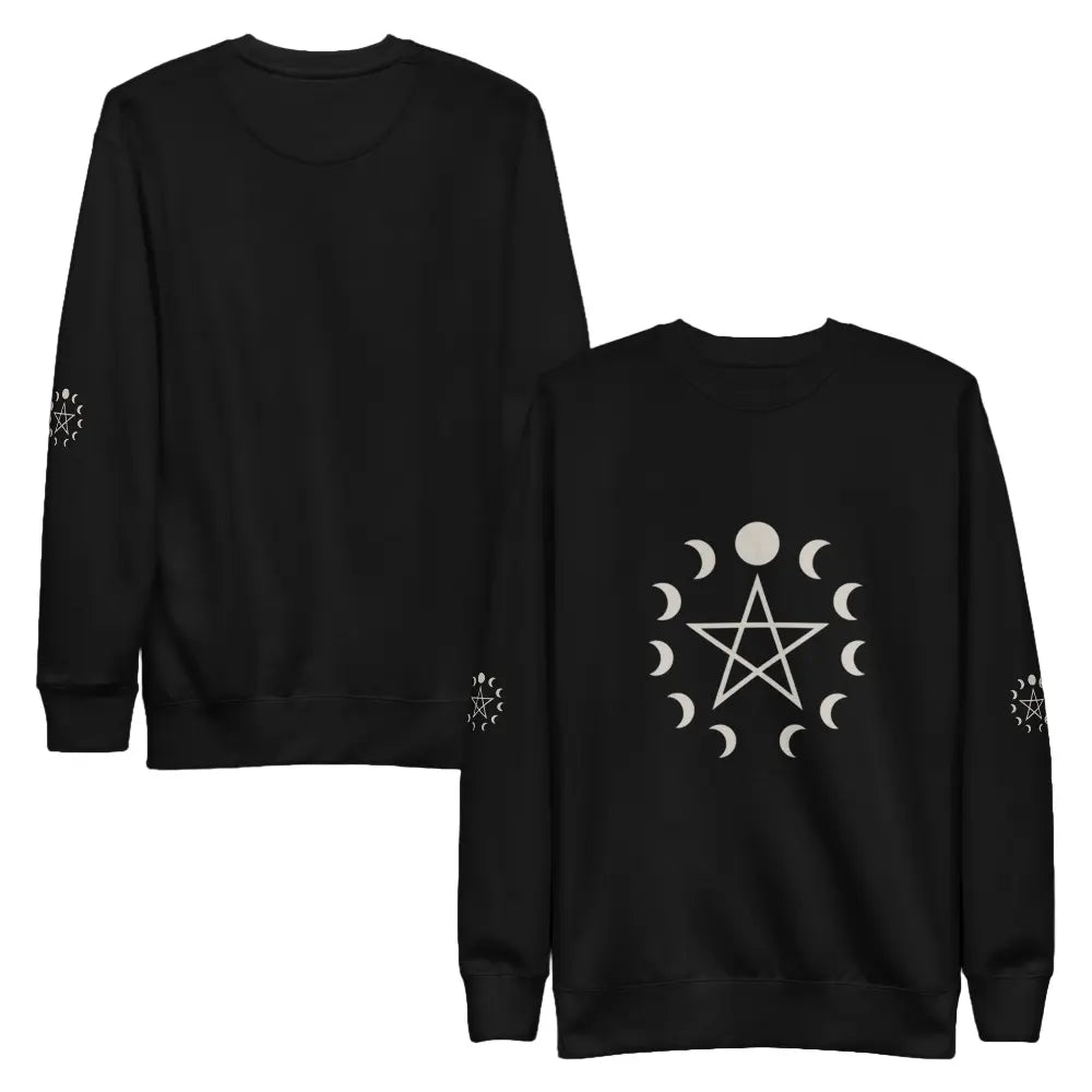 Circle of Phases Sweatshirt Nicole's ritual universe