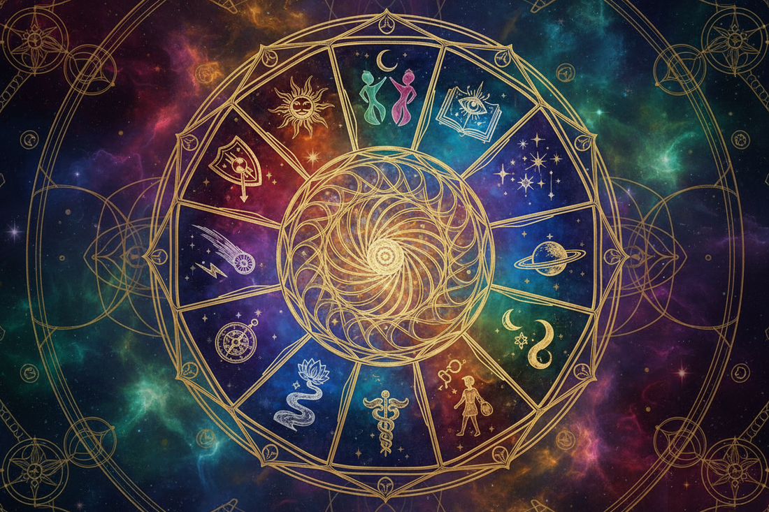 12 Archetypes & Planetary Cycles: The Zodiac as Psychological Map of Human Wholeness