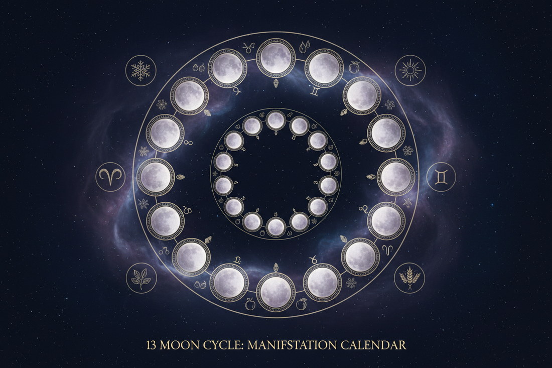 13 Moon Manifestation Calendar: Lunar Cycle Deep Dive