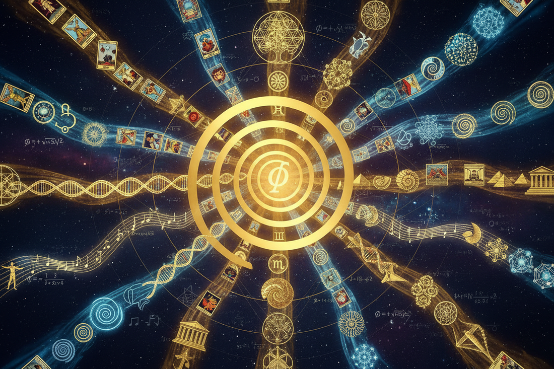 Tarot & I Ching Convergence on Φ: When 15 Independent Systems Validate the Golden Ratio - Nicole's ritual universe