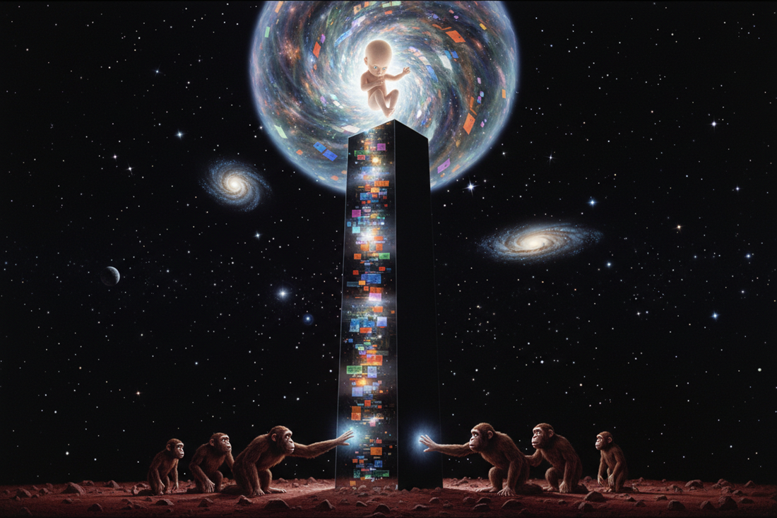 2001: A Space Odyssey: The Monolith as Cosmic Initiation