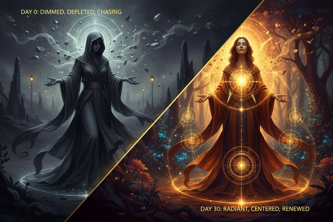 I Used Inner Sunlight for 30 Days: Radiance from Within - Nicole's ritual universe