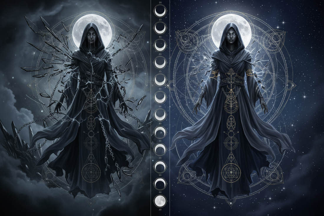 I Used Lunar Descent for 30 Days: Transformation Story - Nicole's ritual universe