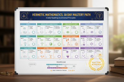 30-Day Hermetic Mathematics Practice Guide: Daily Exercises for Mastery