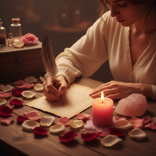 Lovers Pathway Whisper Printable Spell Kit interior view