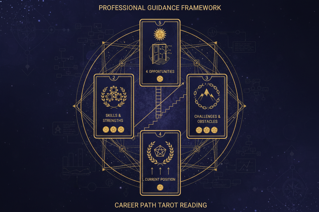 Career Path Spread: 5-Card Professional Guidance - Nicole's ritual universe
