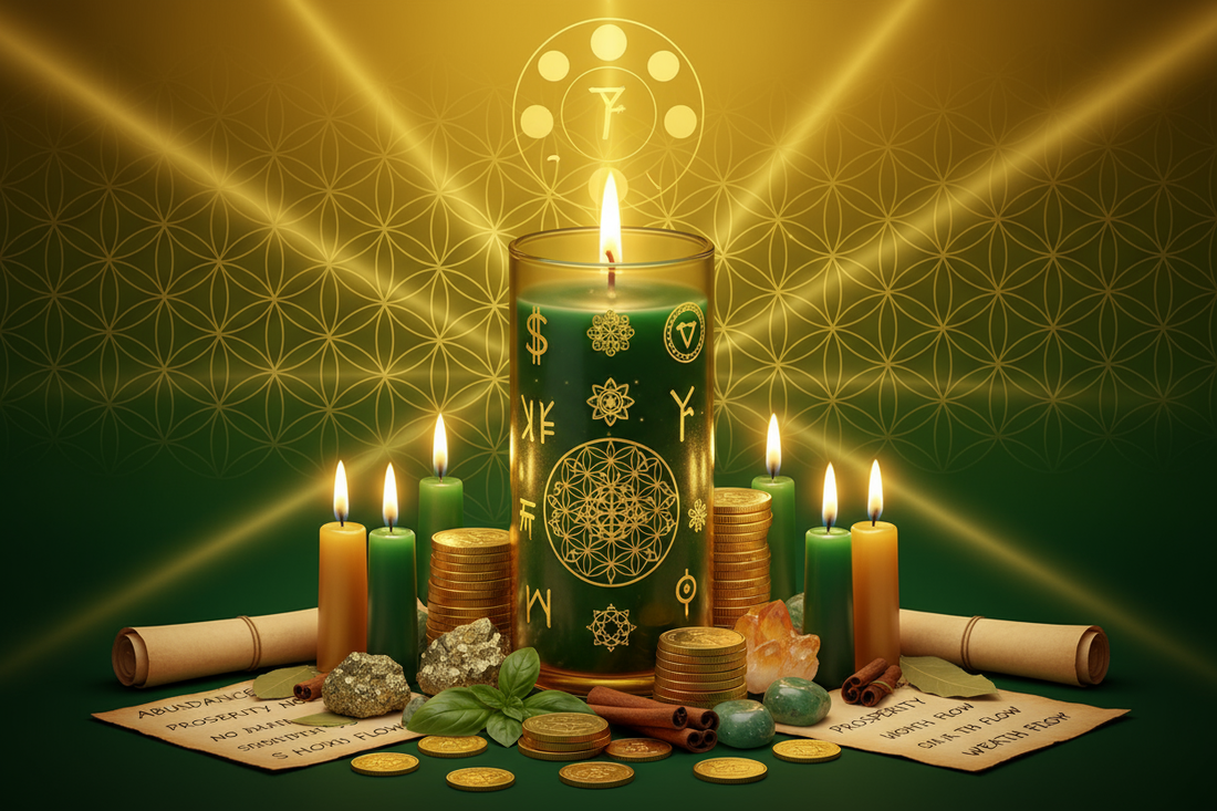 7 Day Candle Money Spell: Continuous Prosperity - Nicole's ritual universe