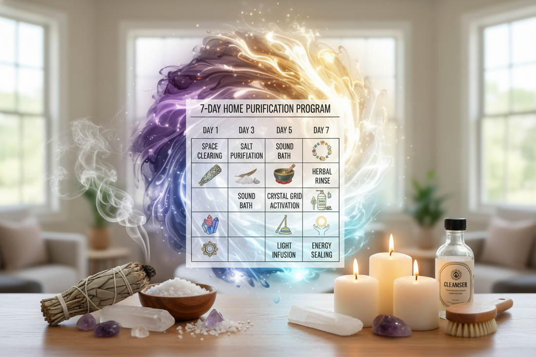 7-Day Home Cleansing Program - Nicole's ritual universe