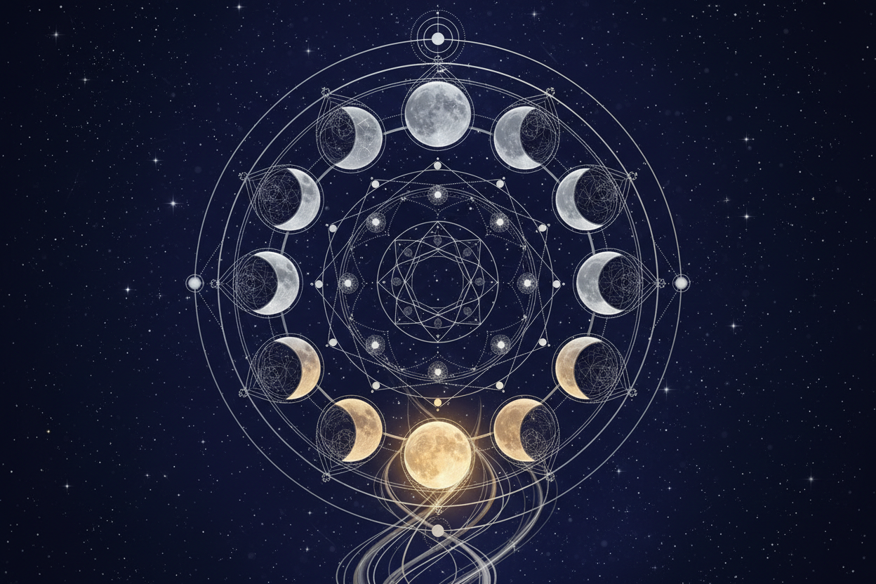 What Are the 8 Moon Phases? Complete Guide to the Lunar Cycle – Nicole ...
