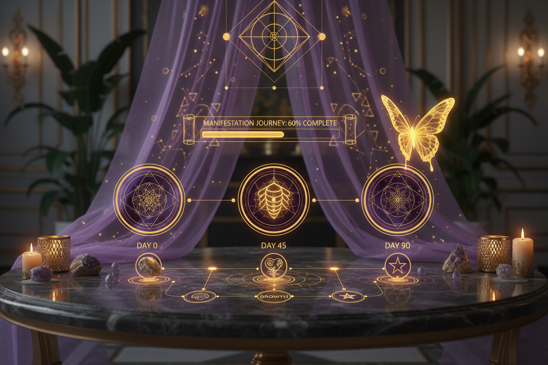 90-Day Manifestation Challenge: Complete Audio + Ritual Program - Nicole's ritual universe