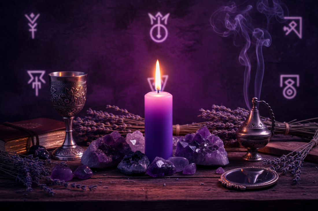 Purple Candle Magic: Psychic Power & Spiritual Wisdom