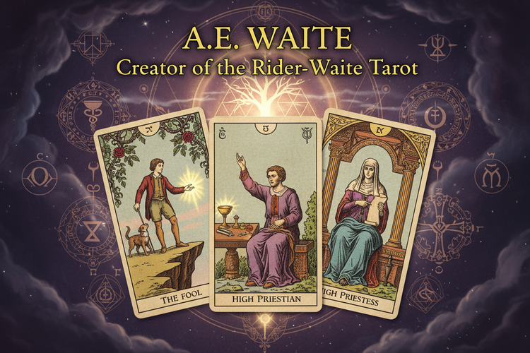 A.E. Waite: Creator of the Rider-Waite Tarot - Complete Biography ...