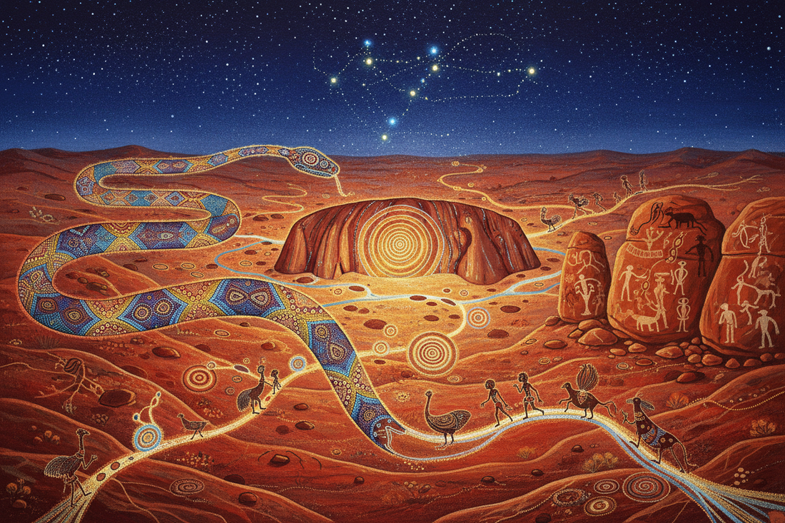 Aboriginal Dreamtime: The Songlines - The Sacred Maps Sung Into Existence - Nicole's ritual universe