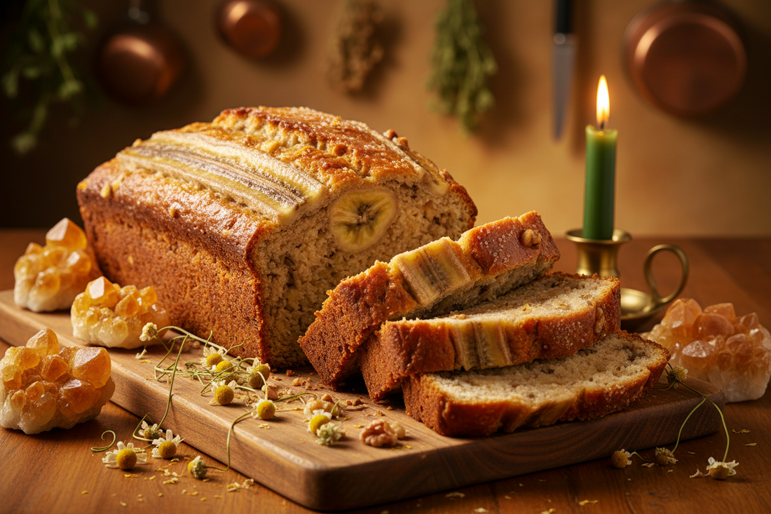 Abundance Banana Bread: Kitchen Witch Recipe for Prosperity