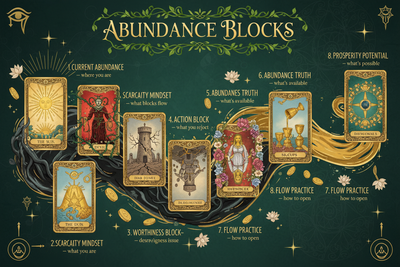 Abundance Blocks Tarot Spread