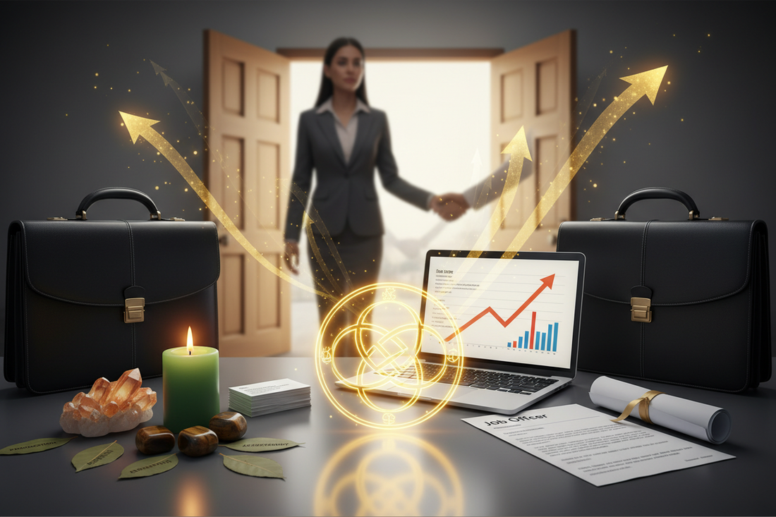 Abundance Sigil for Career Success & Opportunities - Nicole's ritual universe