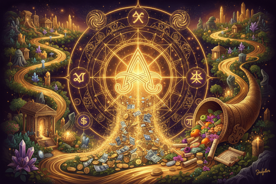 Money Problems? Abundance Sigil Can Shift Your Energy - Nicole's ritual universe