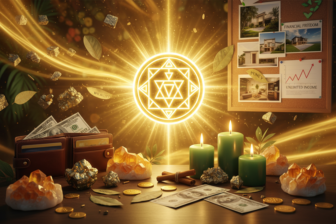 Abundance Sigil: Manifest Wealth & Prosperity - Nicole's ritual universe