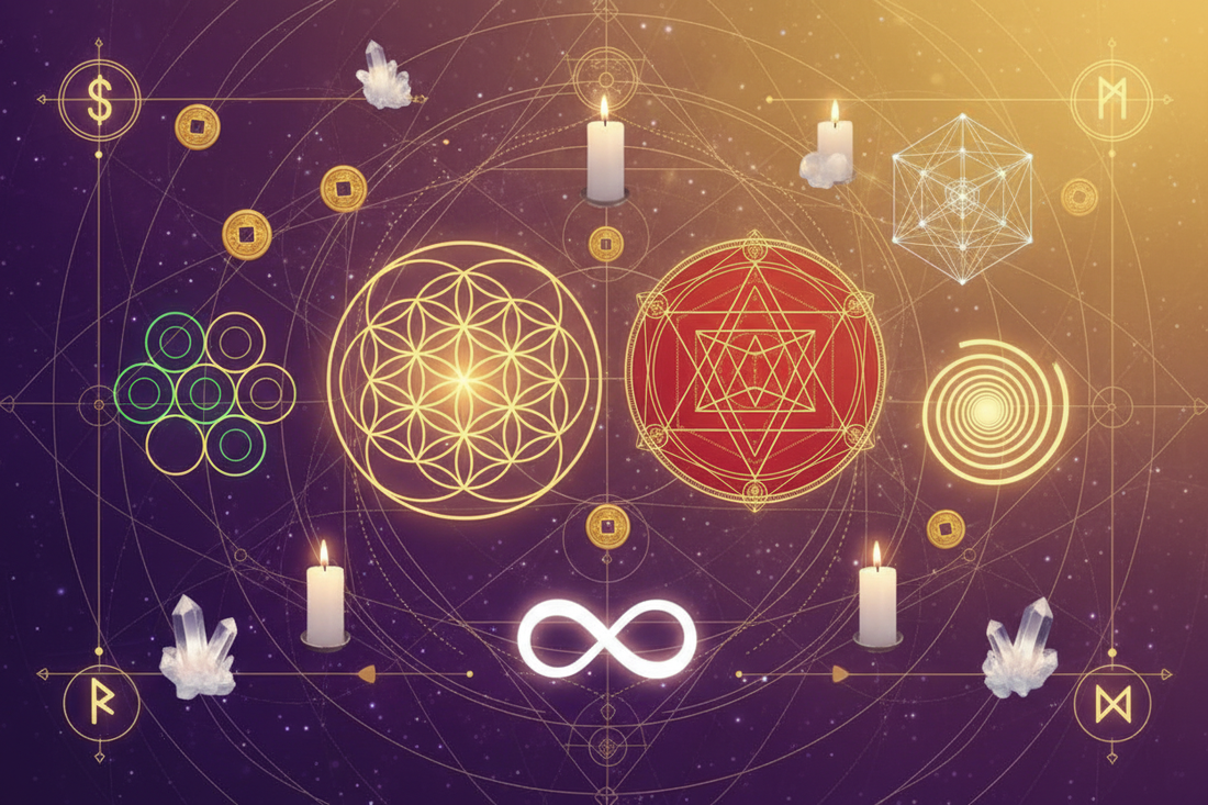 Abundance Symbols: Sacred Geometry for Wealth - Nicole's ritual universe