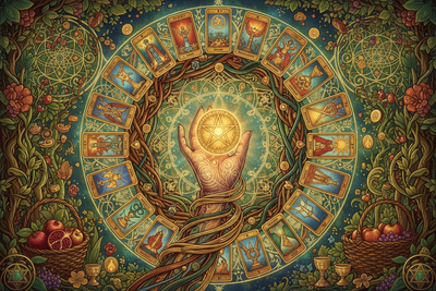 Ace of Pentacles Combinations: With Major & Minor Arcana