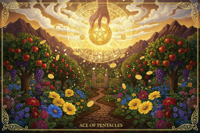 Ace of Pentacles Tarot Card: Complete Guide to Meaning & Symbolism
