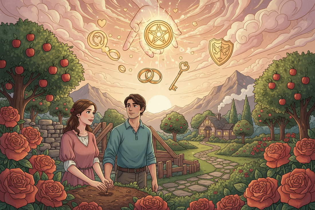 Ace of Pentacles in Love Readings: Stable Commitment & Grounded Romance
