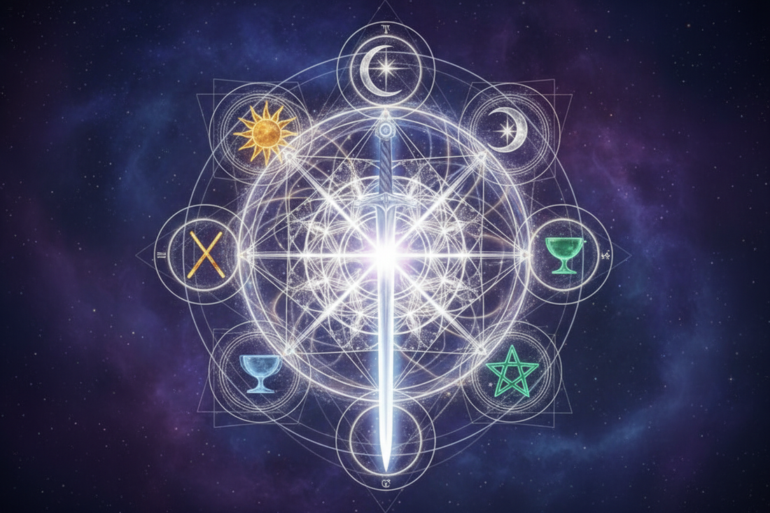 Ace of Swords Combinations: With Major & Minor Arcana - Nicole's ritual universe