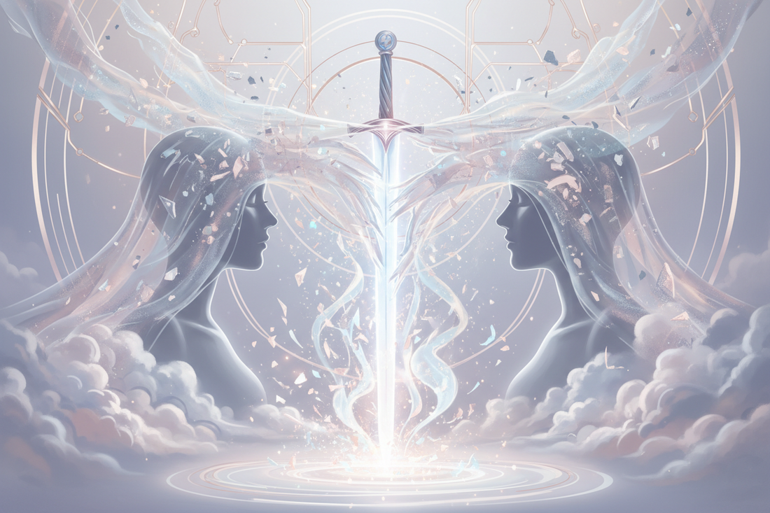 Ace of Swords in Love Readings: New Clarity & Honest Communication - Nicole's ritual universe