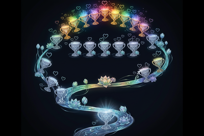 Ace to Ten of Cups: The Journey of Emotional Fulfillment