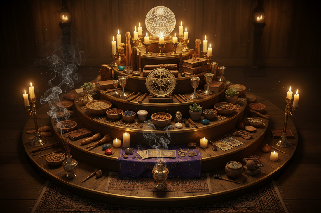 Advanced Altar Practices: Multi-Level Setups - Nicole's ritual universe