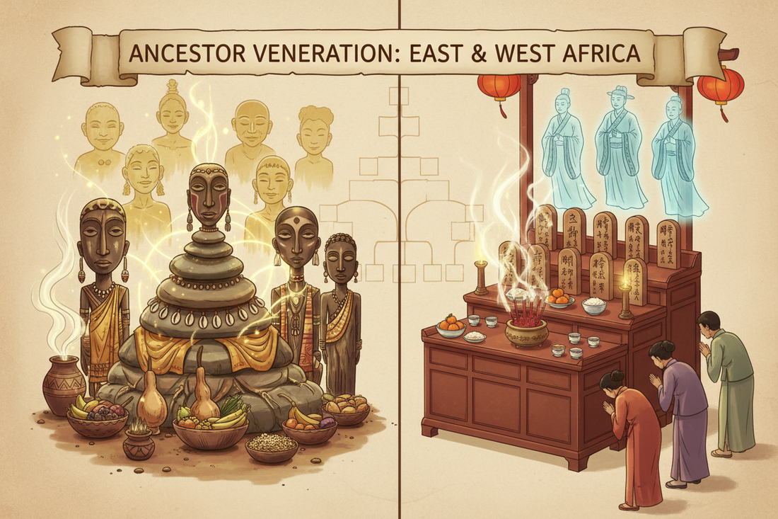 Ancestor Veneration: African vs Asian Traditions - Nicole's ritual universe