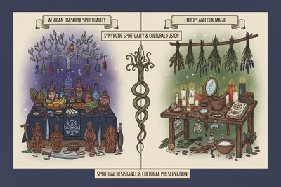 European vs African Diaspora: Hoodoo, Vodou, Santeria