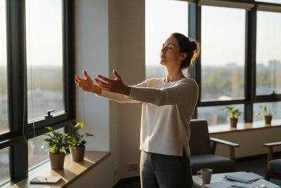 After Difficult Meeting: Energy Clearing