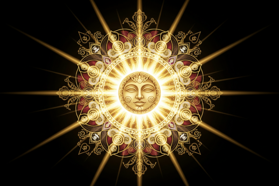 Ahau Mayan Day Sign: The Sun & the Path of Enlightenment