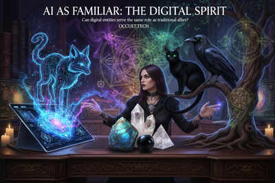 AI as Familiar: Digital Spirits and Technological Allies