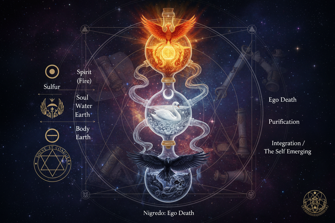 Alchemical Imagery as a Map of Psychological Transformation