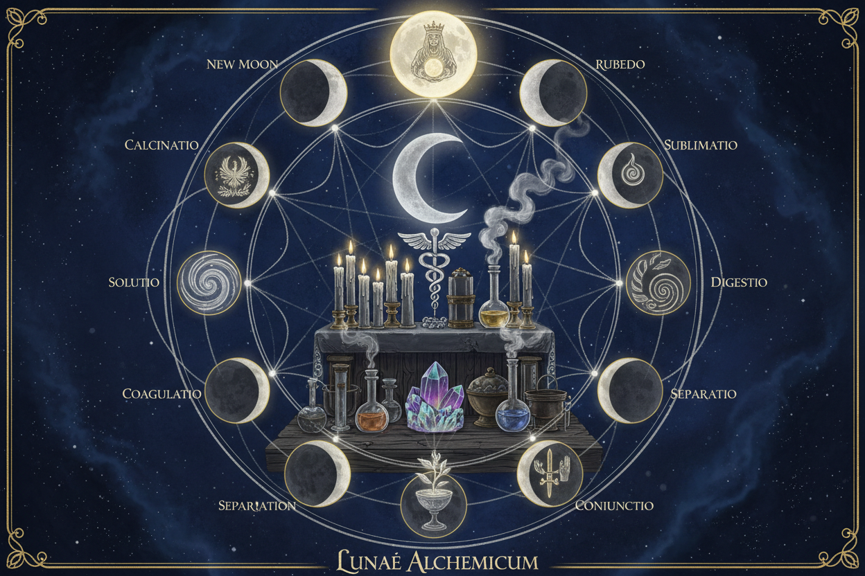 Alchemical Rituals: Moon Phase Practices for Each Stage – Nicole's ...