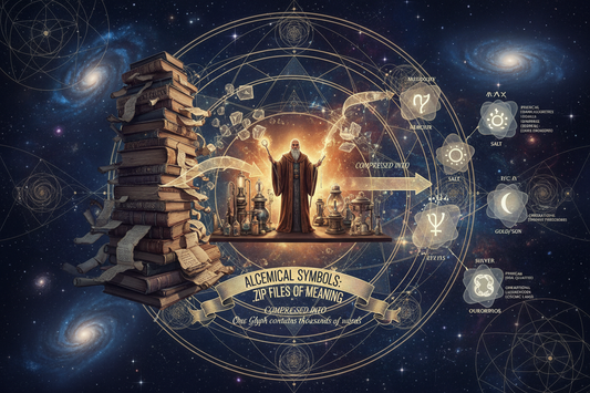 Alchemical Symbols as "Compressed Meaning Technology"