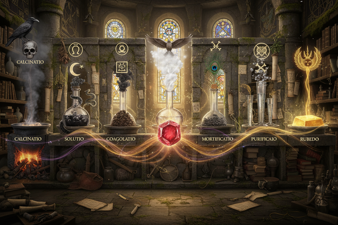 Alchemy Transformed My Life in 7 Stages - Nicole's ritual universe