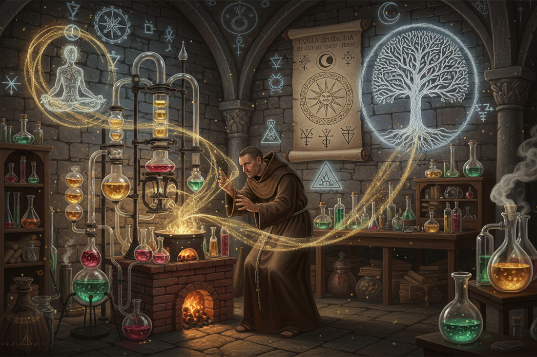 Alchemy in the Abbey: Monks as Proto-Scientists - Nicole's ritual universe