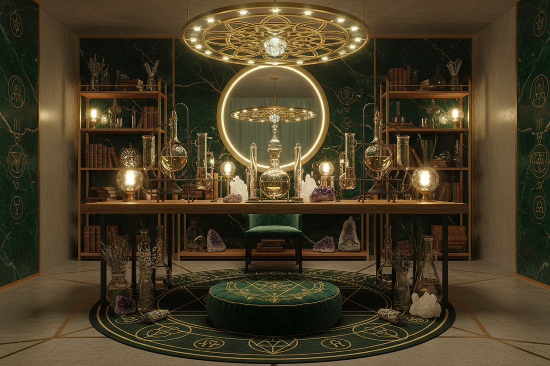 Alchemy Lab Setup: Modern Spiritual Practice - Nicole's ritual universe