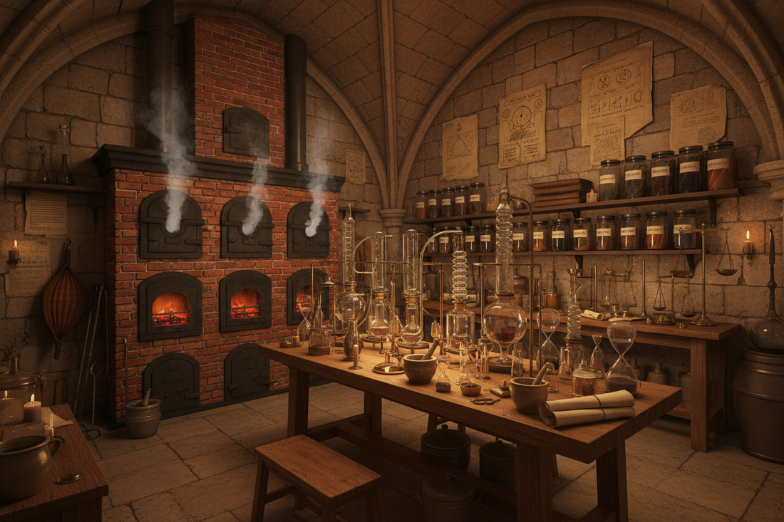 Alchemy Labs: Historical Equipment, Tools, and Processes - Nicole's ritual universe