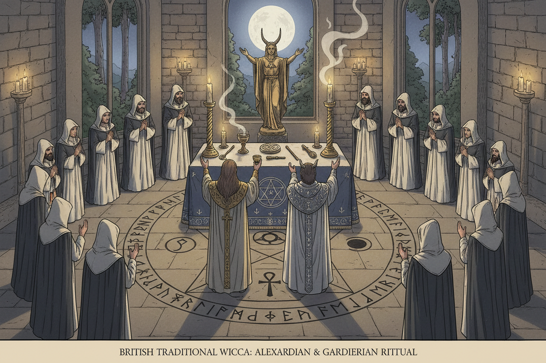Alexandrian Gardnerian Traditions British Traditional Wicca - Nicole's ritual universe