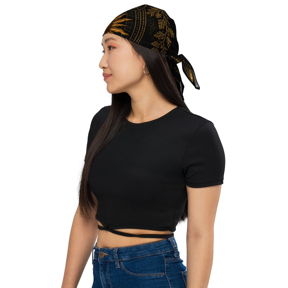 The Midnight Watch Bandana White L Front