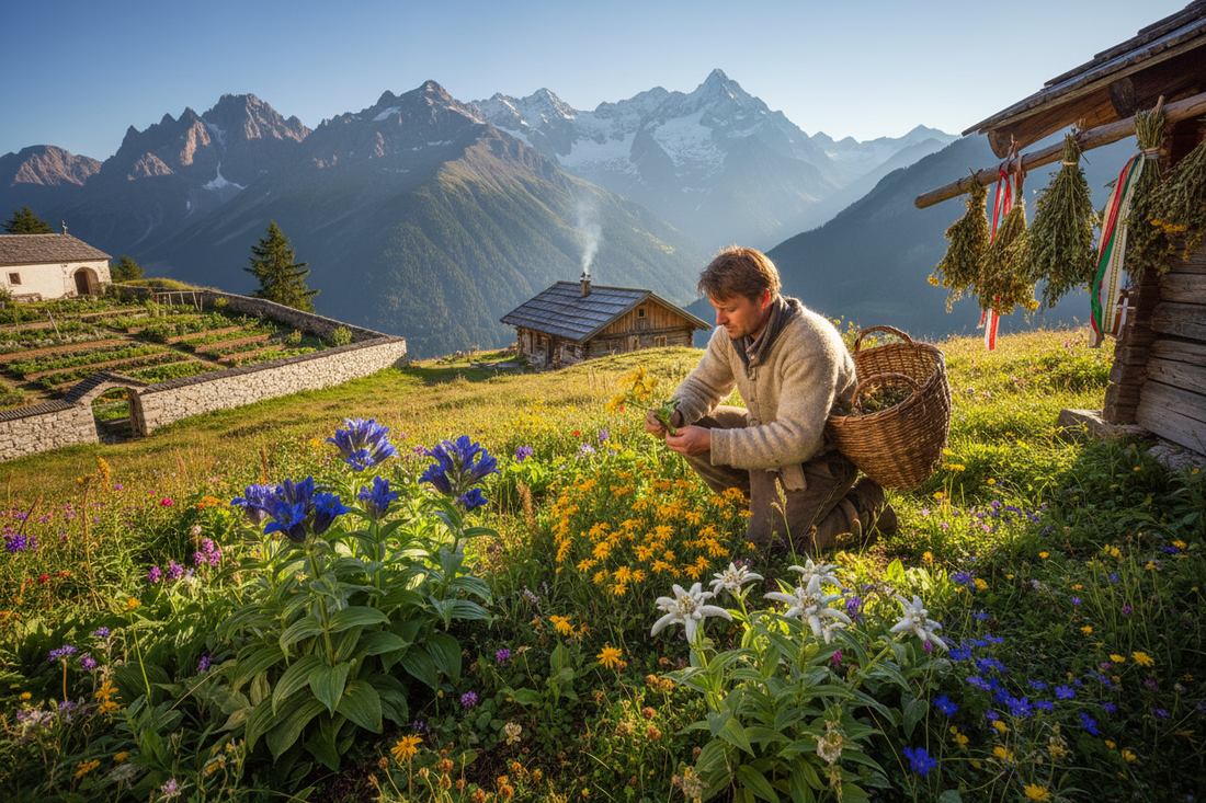 Alpine Herbal Traditions: Mountain Wisdom from Switzerland to Austria - High Altitude Plant Magic & Healing - Nicole's ritual universe