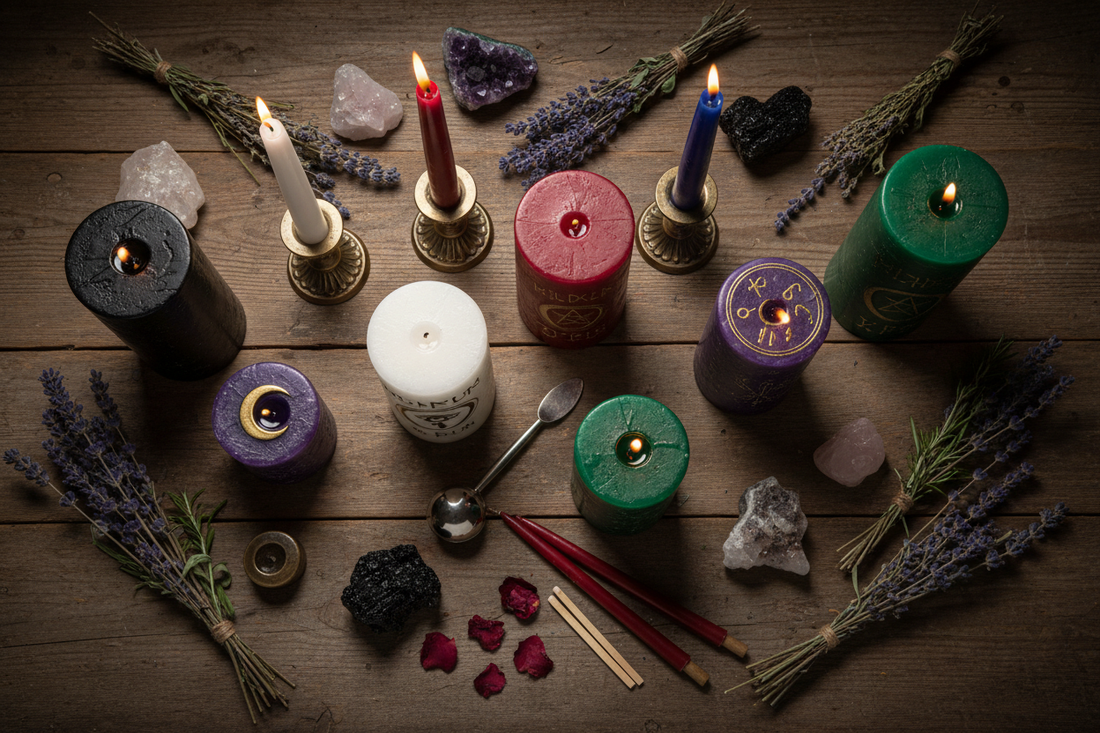Candles on the Altar: Colors, Placement & Ritual Use Complete Guide