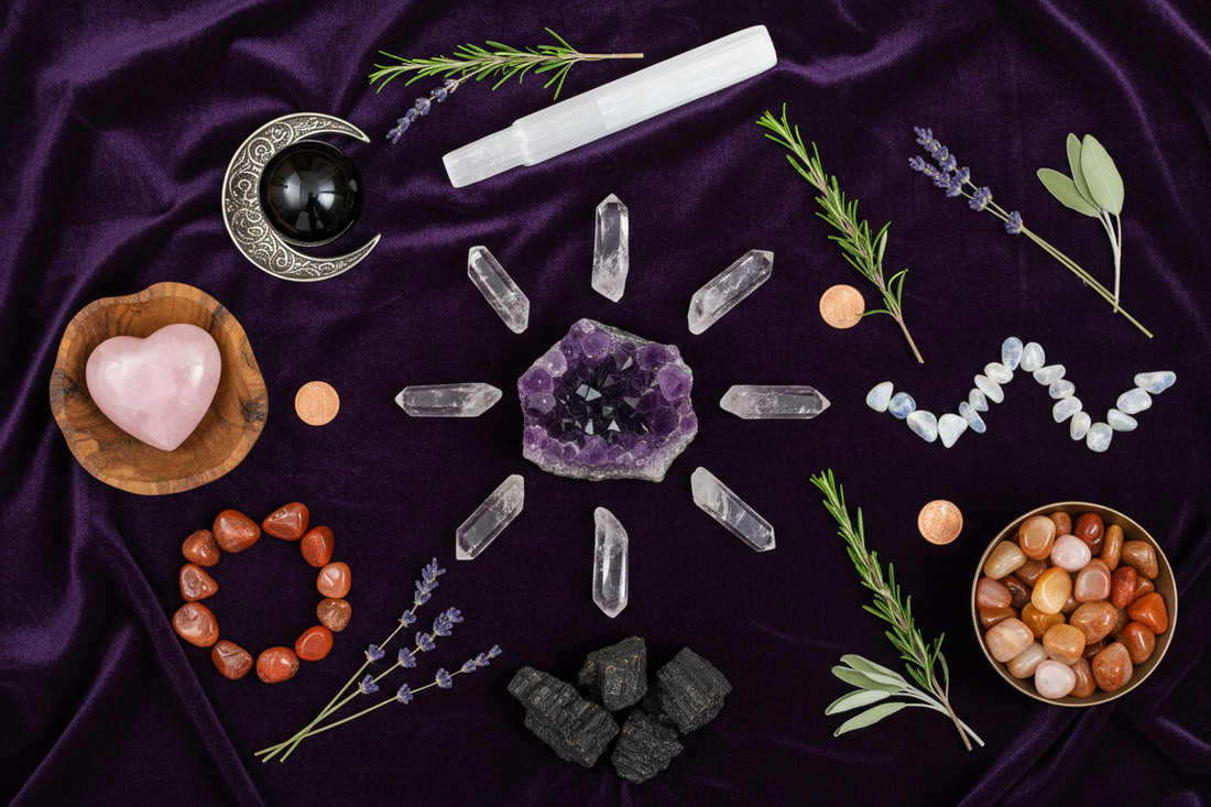 Crystals for Your Altar: Selection, Placement & Cleansing Complete Guide