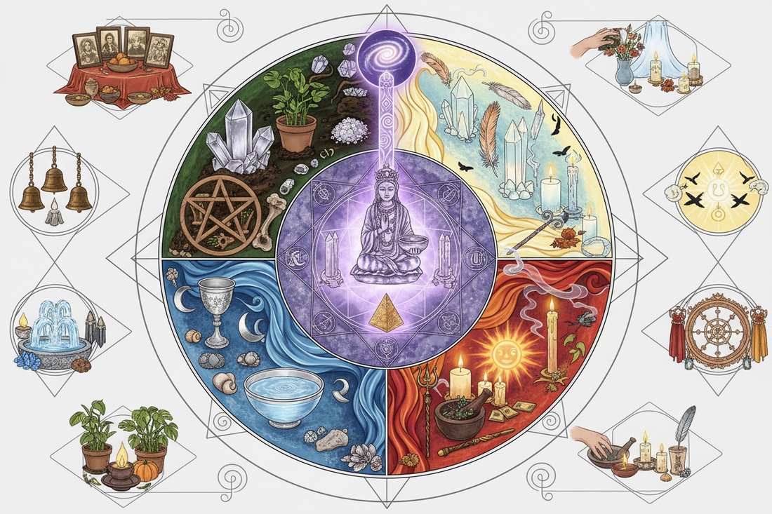 Altar Design Advanced: Elemental Balance & Intentionality - Nicole's ritual universe