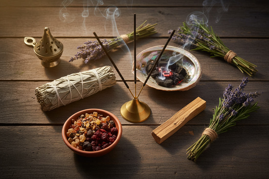 Incense & Smoke on the Altar: Herbs, Resins, Censers & Sacred Smoke Guide